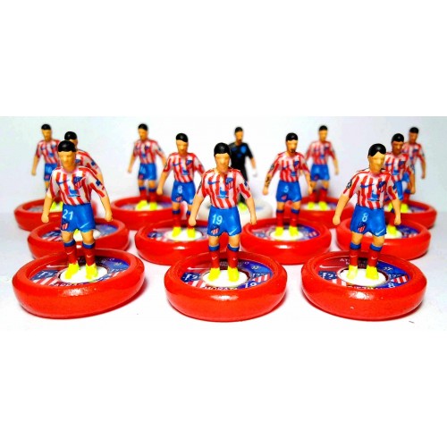 Subbuteo Andrew Table Soccer Atletico Madrid 2022-23 on WSB Professional bases
